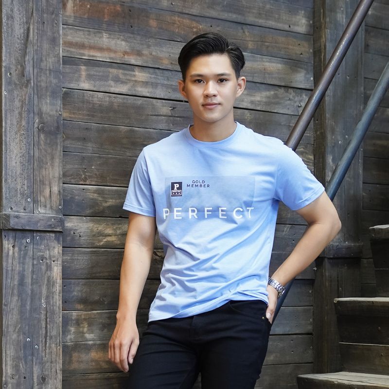 Áo thun cổ tròn perfect nam