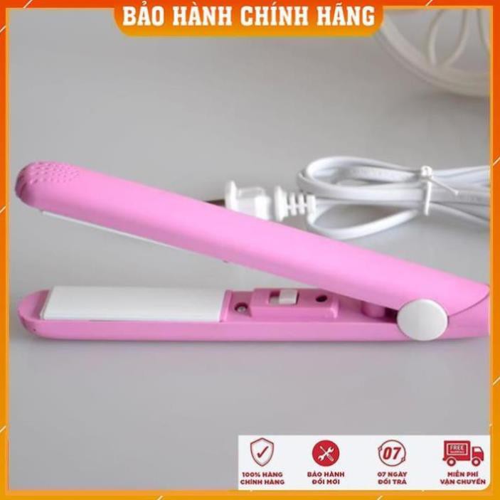 Máy Làm Tóc Sóng nước Bản To+Tặng (Máy xoăn mini+ Máy Là thẳng mini hoặc/dập xù mini)