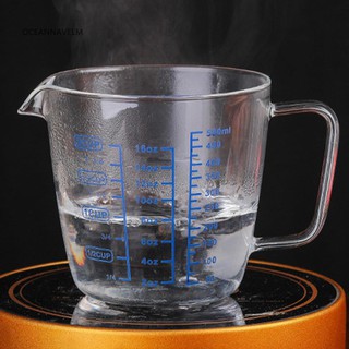 Cốc đo lường thủy tinh 250ml 500ml