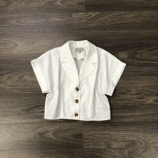 Áo Croptop Linen HOBBS