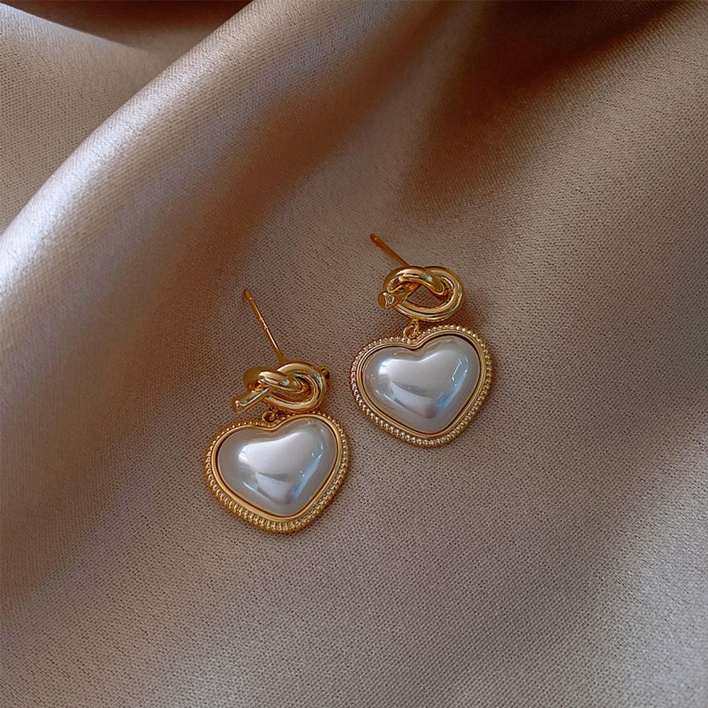 Bông Tai Hình Nút Thắt Đáng Yêu Thời Trang Cho Nữ