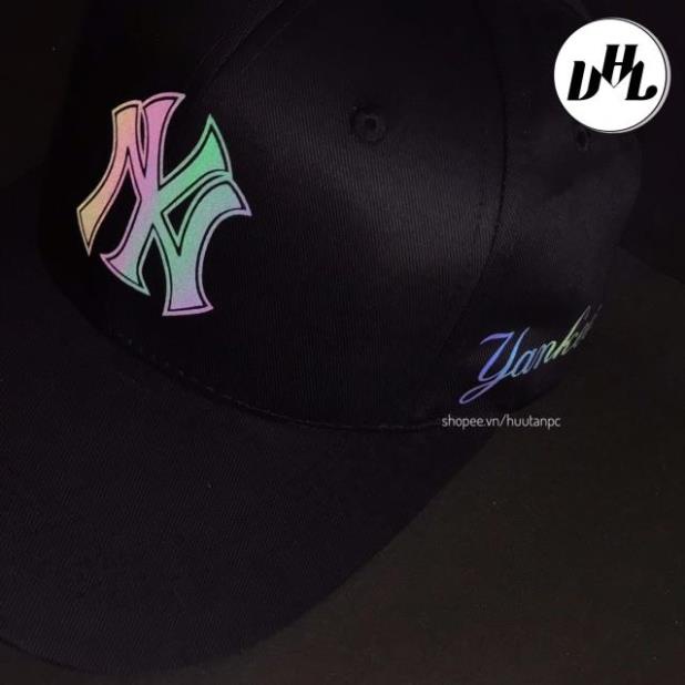 Mũ Nón logo NY Phản Quang 7 Màu