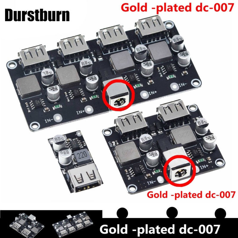 Mạch Hạ Áp Usb 3.0 Qc2.0 Dc-Dc 6-32v 9v 12v 24v Sang 5v