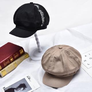 Trendy Korean style simple beret hat