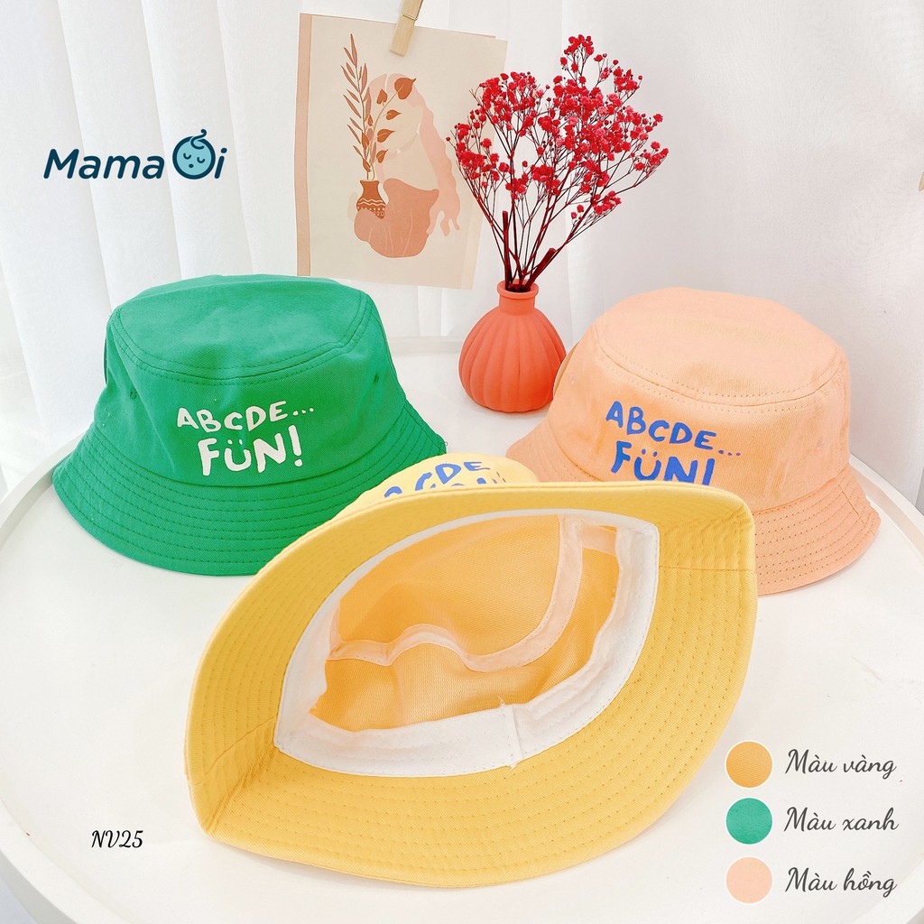 Mũ vành đáng yêu FUN cho bé từ 12-30 tháng của Mama Ơi - Thời trang cho bé