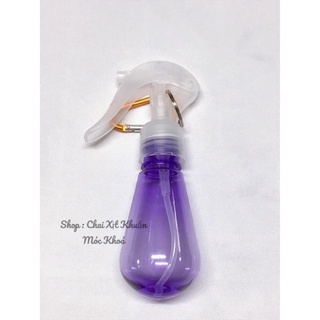 Chai xịt khuẩn mini móc khoá 60ml , bình rỗng đựng cồn