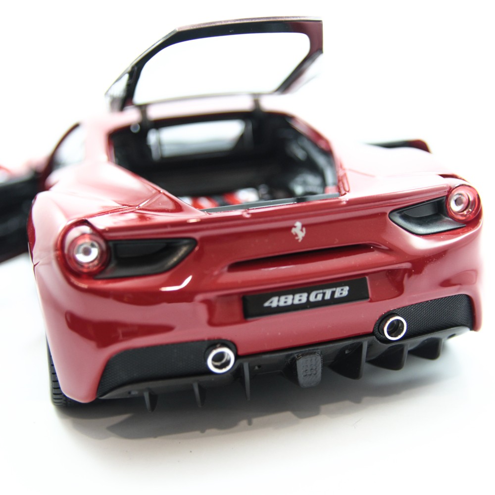 [Mã TOYJAN hoàn 20K xu đơn 50K] Mô hình xe Ferrari 488 GTB RED 1:18 BBURAGO - MH18-16008