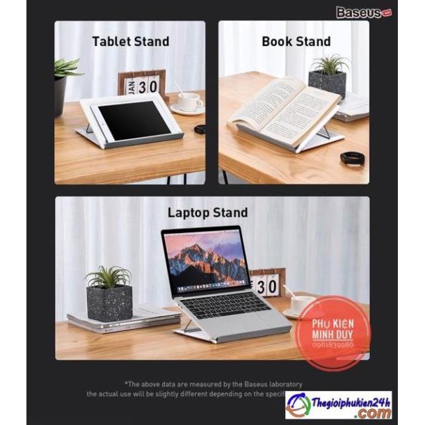 Đế tản nhiệt di động xếp gọn dùng cho Macbook/ Laptop Baseus Let's Go Mesh (Portable Laptop Stand) 🍀