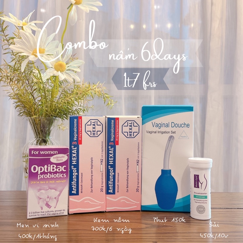 Combo nấm candida