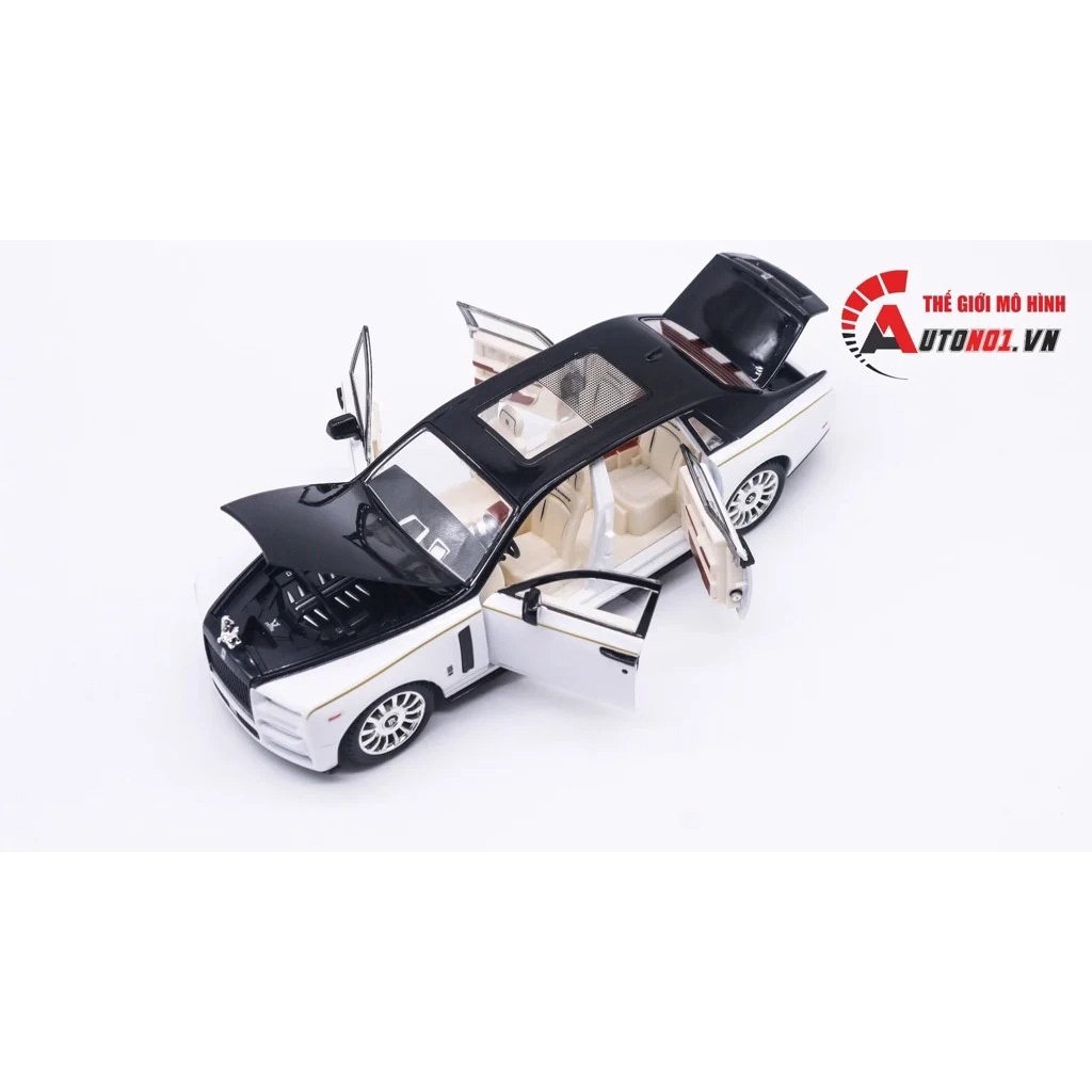 Mô hình xe Roll Royce Phantom VIII Mansory đánh lái được full open 1:24 Miniauto DC24101 7878