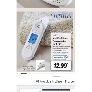 Nhiệt độ điện tử sanitas sft65