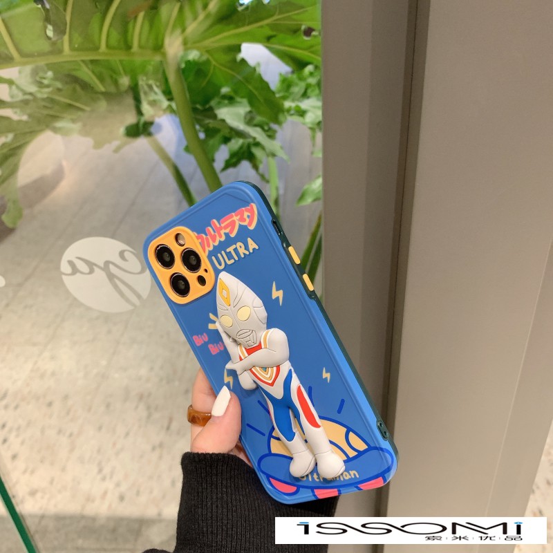 Ốp Điện Thoại In Hình Siêu Nhân Nhật Bản Cho Iphone 12 Pro Max 11 X Xs Se 8plus
