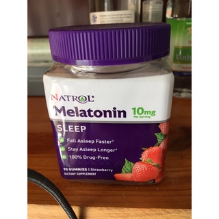 Kẹo ngủ Melatonin giúp bạn có giấc ngủ ngon hơn