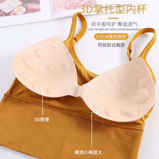 Áo bra tập gym, yoga dáng croptop len tăm khoét lưng M02 | BigBuy360 - bigbuy360.vn