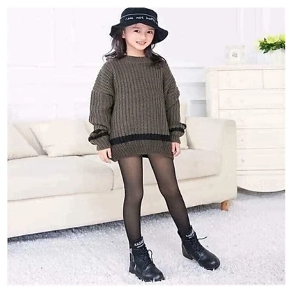Quần tất quần legging 3D bé gái chất vải cao cấp giữ ấm giữ nhiệt tốt hàng xuất Âu Mỹ