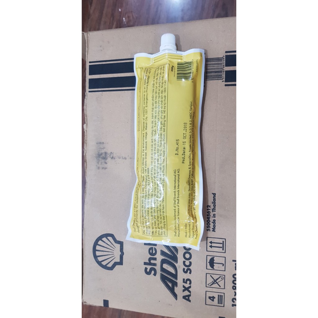 Mở Bò Shell  Gadus S2 V150C 200g