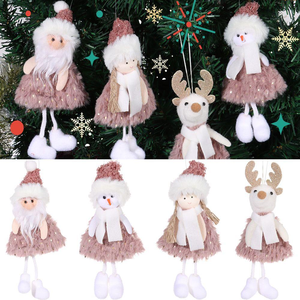 JANE Thiên Thần Nhồi Bông Trang Trí Giáng Sinh Năm Mới