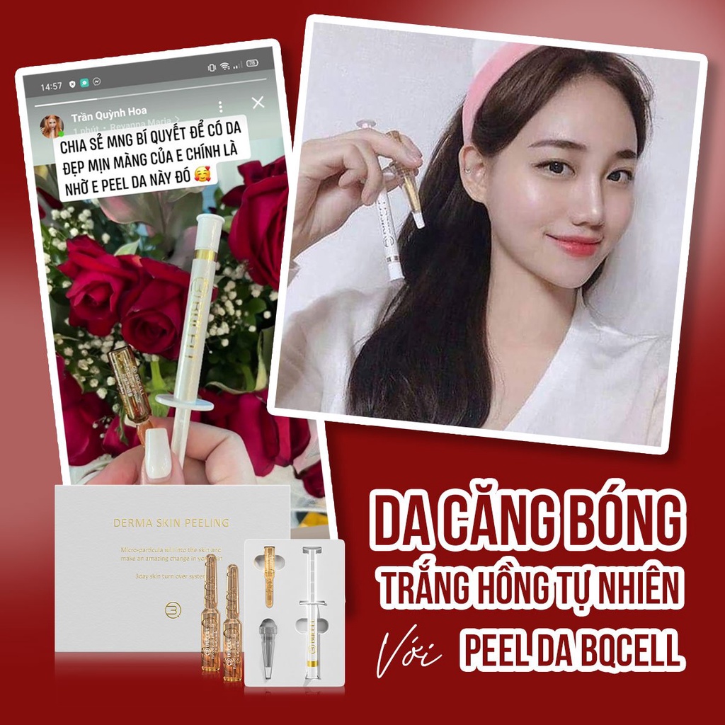 Thay Da Sinh Học - Peel Da Vi Tảo Bqcell  2G