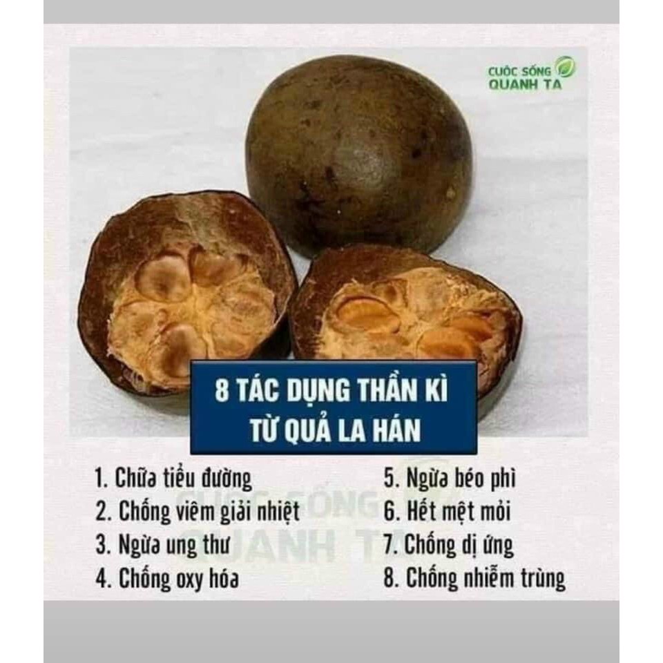 QUẢ LA HÁN KHÔ 500g