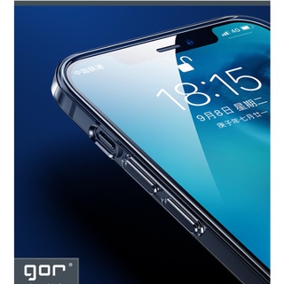 Ốp lưng silicon Gor cho Apple iPhone 13 Series- siêu mỏng, có gờ bảo vệ camera