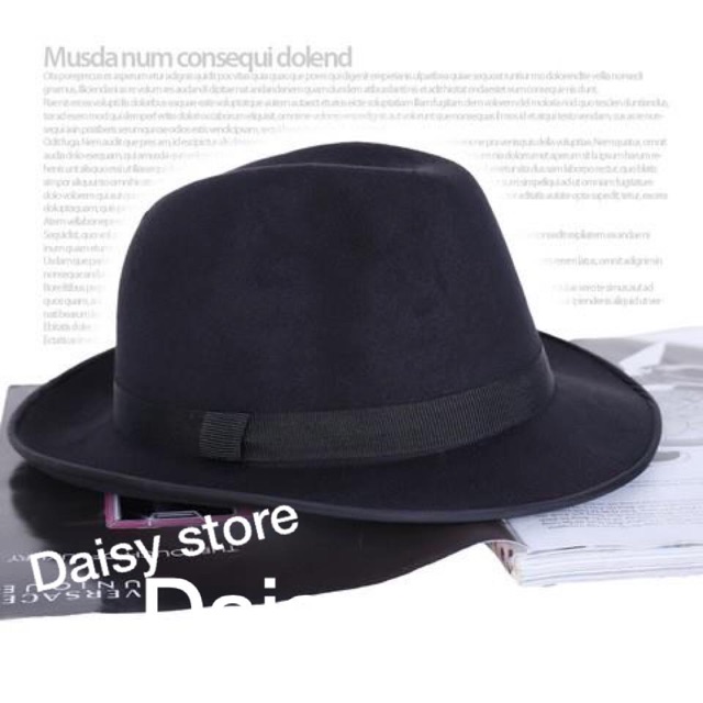 Mũ Fedora vành 8-9cm loại đẹp