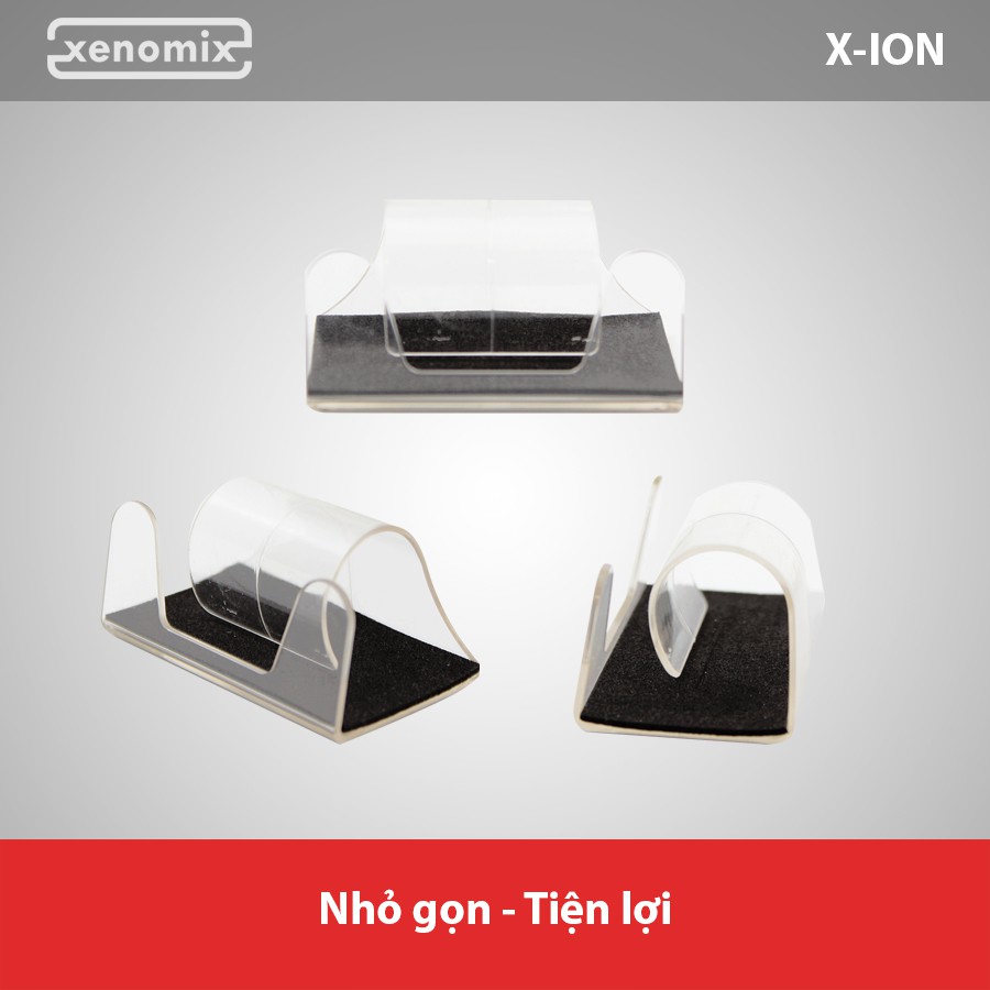 [Mã BMBAU50 giảm 10% đơn 99k] Giá Đỡ Điện Thoại Mini Trong Suốt XENOMIX XION Nhập Khẩu Chính Hãng