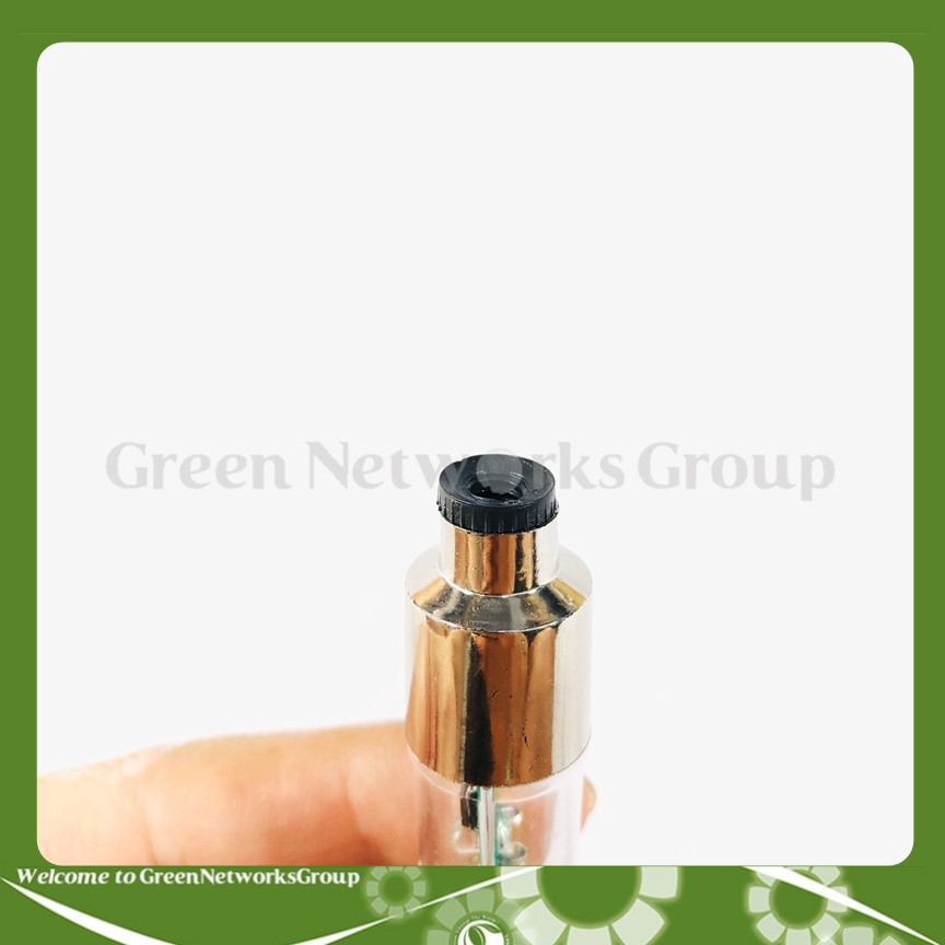 Đèn led van vòi phát sáng chạy ra chữ Greennetworks ( Kiểu chữ-hình giao ngẫu nhiên )