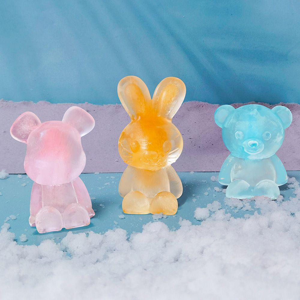 JANE Khuôn Làm Kem Hình Gấu 3D
