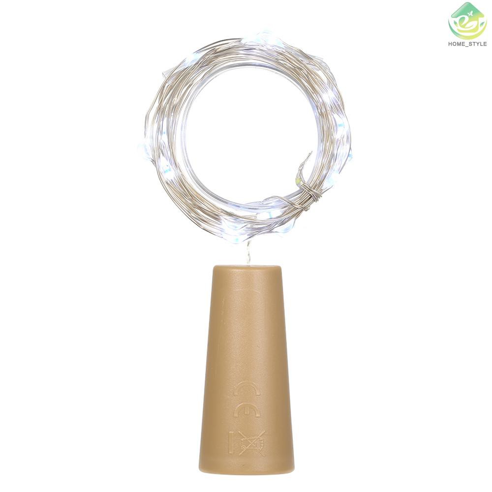 Dây đèn led 15 bóng 4.5V 1.2W 1.5m đựng trong chai có thể uốn xoắn trang trí bữa tiệc | BigBuy360 - bigbuy360.vn