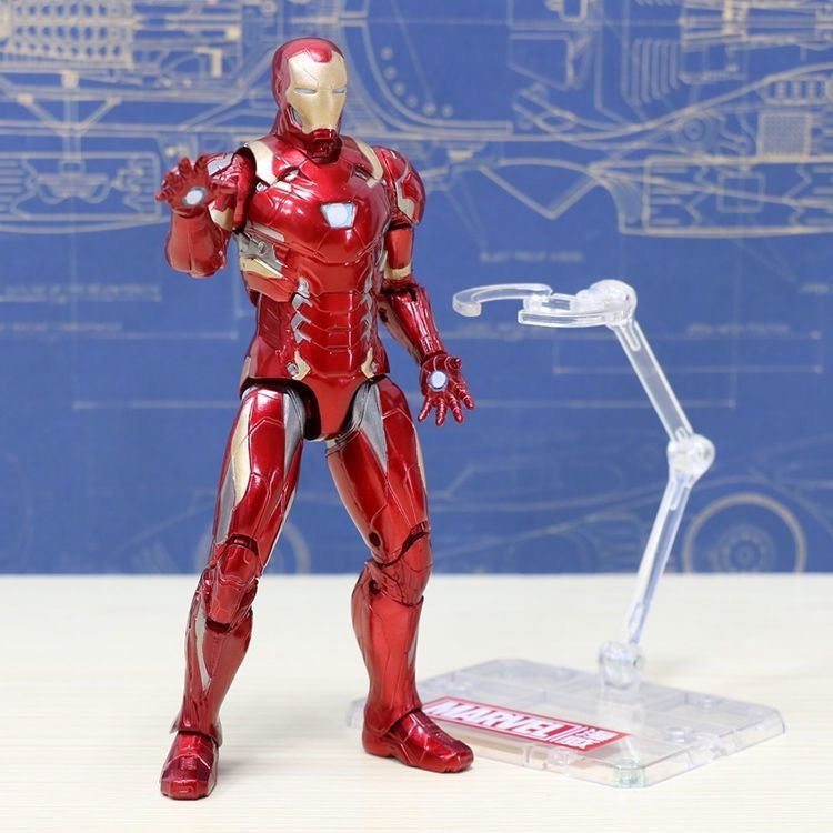 Marvel Iron Man figure Đồ chơi người nhện anime búp bê Avengers