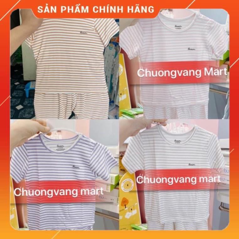 (Sale Sốc) Bộ cộc Avaler sợi tre kẻ các màu cho bé ( ktsxuan)