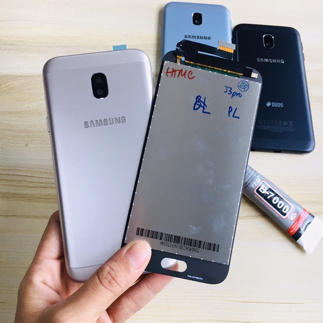 Combo Bộ Vỏ Sườn + Màn Hình J3 Pro Zin Hàng Cao Cấp (tặng tuýp keo)