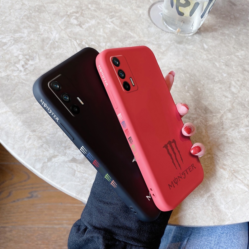 Ốp Cho Realme GT 5G GT Neo GT Neo Flash Ốp Lưng Mỏng Mềm Chống Sốc Vuốt Đơn Giản Ốp Bảo Vệ Toàn Bộ Ống Kính Máy Ảnh Họa Tiết Silicon Lỏng Ốp Điện Thoại