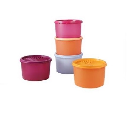 Bộ hộp bảo quản thực phẩm Midi Deco 5 hộp