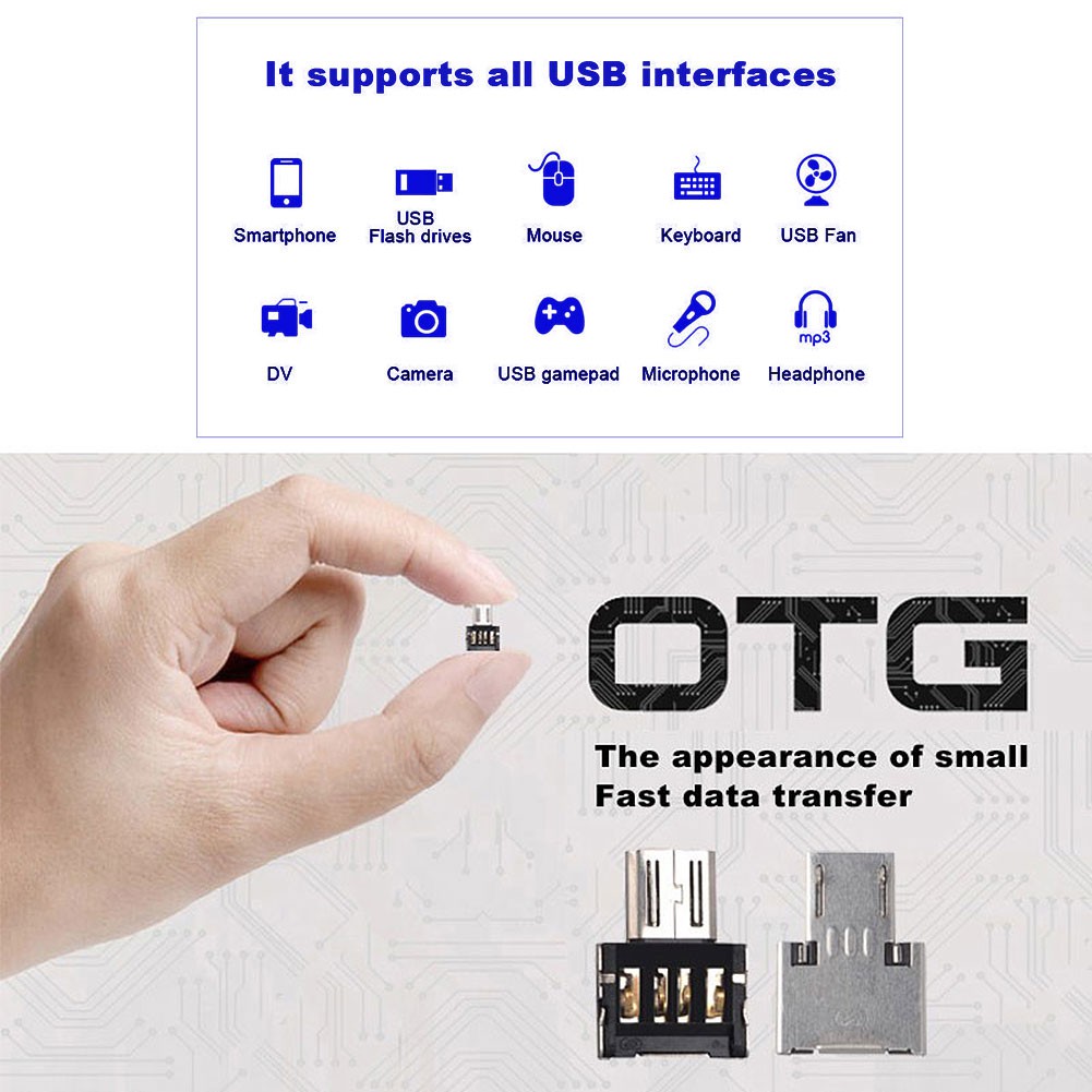 Đầu Chuyển Đổi Micro Usb Sang V8 Chuyên Dụng