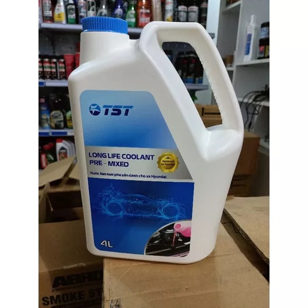 Nước làm mát pha sẵn xe hơi Huyndai 4L mẫu mới