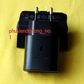 SẠC NHANH 25W SAMSUNG NOTE10, NOTE 10+, NOTE10 LITE, NOTE20, NOTE20 ULTRA ... CHÍNH HÃNG SSVN.