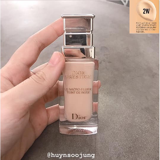 [Mã SRJULY1619 giảm 15K đơn 50K] Kem nền Dior Prestige Le Micro - Fuilde tone ( Tester Box Trắng ) | BigBuy360 - bigbuy360.vn