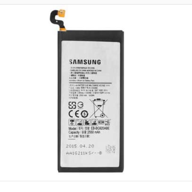 Pin xịn sam sung s6 bảo hành 6 tháng