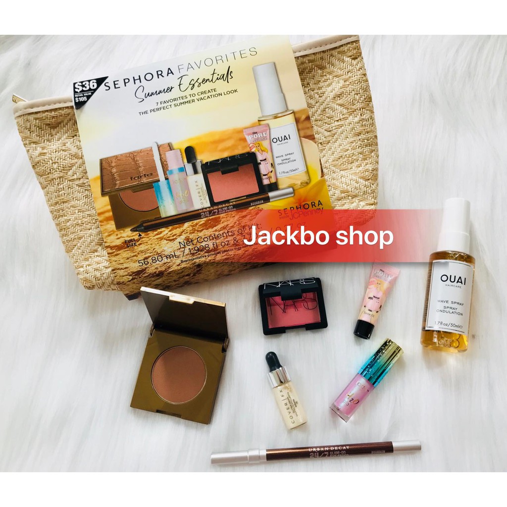 (Tách set) Bộ trang điểm SEPHORA FAVORITES Summer Essentials