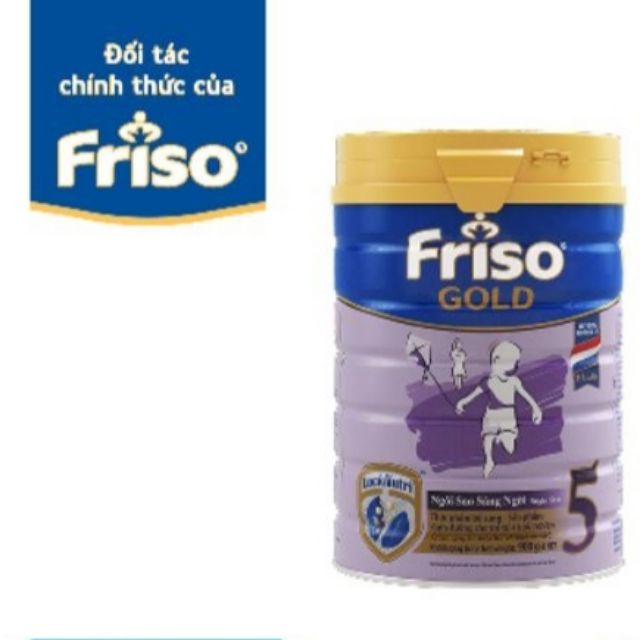 Sữa bột Friso Gold 5 900g tặng quà