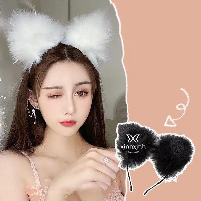 Xước tai mèo, bờm tai mèo xinh xắn - Xinh Xinh Accessories