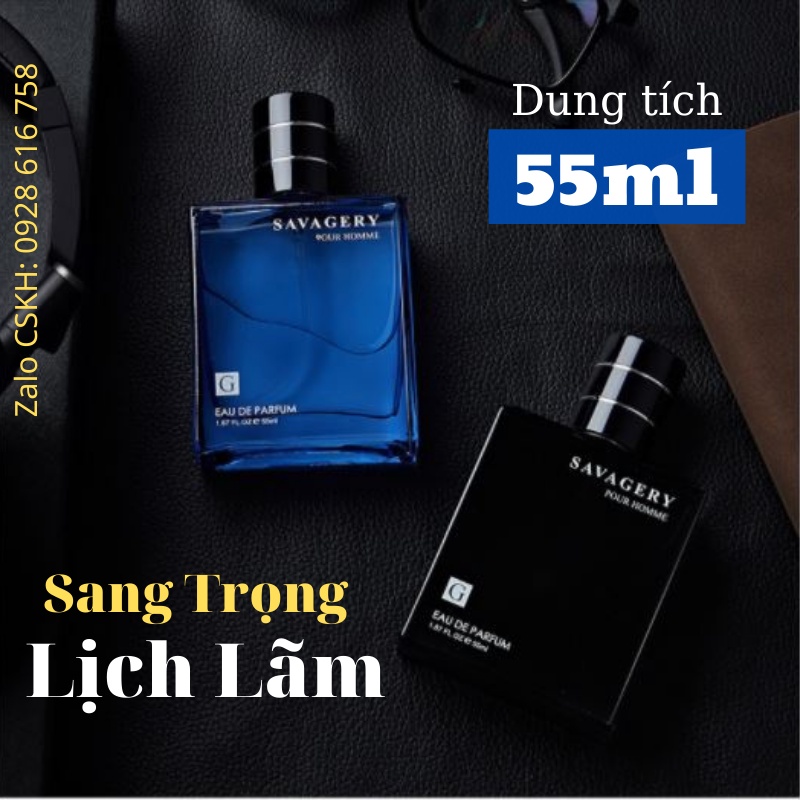 Nước Hoa Nam, Nước hoa Savegary 55ml Thơm lâu 12h, Hương Thơm Nam Tính, Mùi Hương của Sự Quyến Rũ | WebRaoVat - webraovat.net.vn