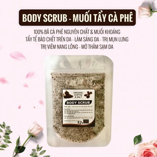 Scrub salt | 100gr muối tẩy tế bào chết cà phê