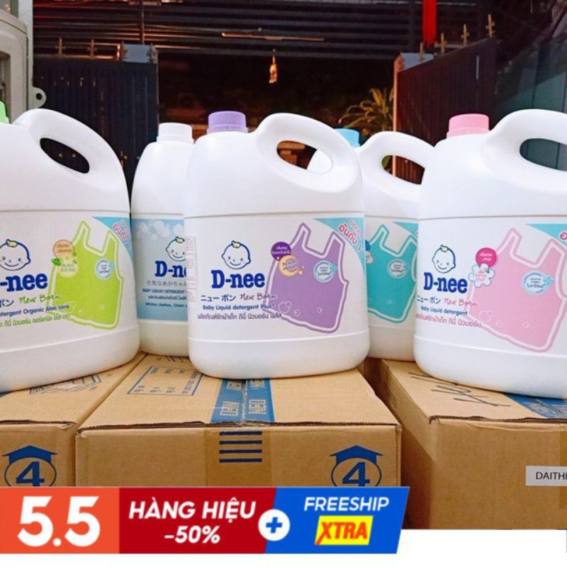 (CHÍNH HÃNG) Nước giặt Dnee 3000ml mẫu mới (Thái Lan)