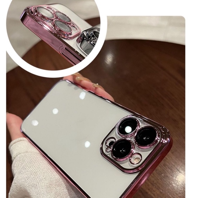 Ốp Điện Thoại Nhựa Cứng Trong Suốt Bảo Vệ camera Cho iPhone 11 Pro MAX/ 13promax/ 12pro/Xsmax