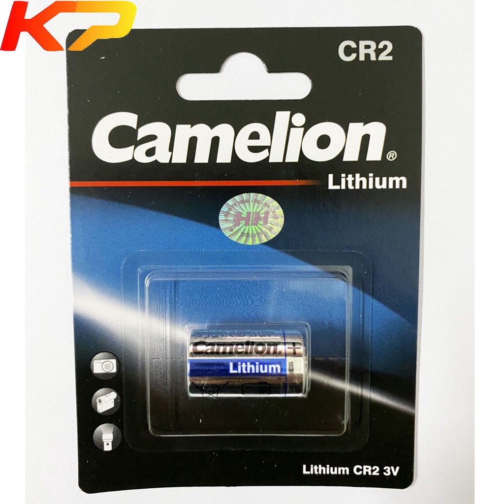 Pin CR2 Camelion CR2-BP1 Photo Lithium 3V chính hãng, Pin máy ảnh CR2 lithium 3V - vỉ 1 viên