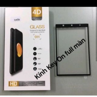 Dán kính cường lực 4D full màn Blackbery Key One