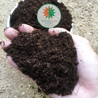 Giá thể hữu cơ Peat Moss (Rêu Than Bùn) (Túi 1kg) - Giá thể trồng cây nhập khẩu, trồng cây hoa chậu, sen đá