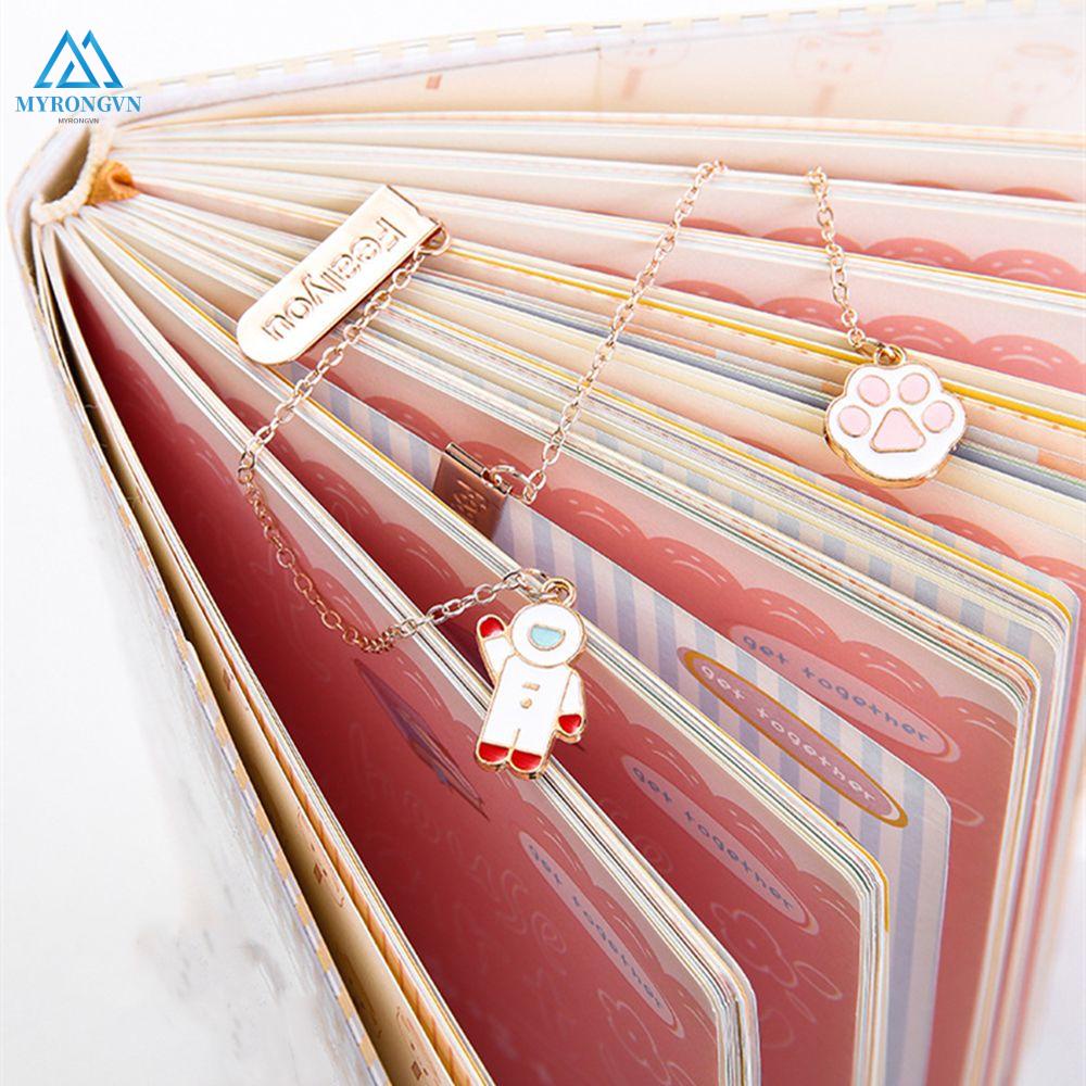 Kẹp Giữ Sách Bằng Kim Loại Hình Động Vật Hoạt Hình Sáng Tạo